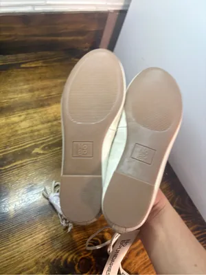 Time and tru tan lace up flats size 6.5 thumbnail 5