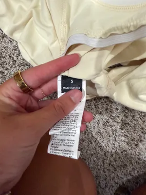 Yellow Shein Tank Top Cropped thumbnail 4