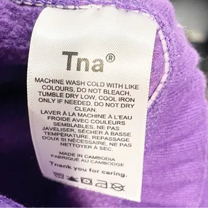 TNA Size XS Purple Pull On Cotton Lounge‎ Athletic Shorts thumbnail 5