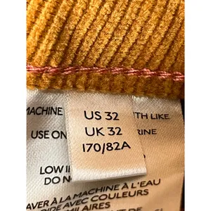 Maeve Anthropologie The Colette Corduroy High Rise Wide Leg Pants Size 32 thumbnail 7
