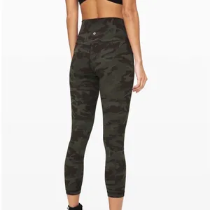 LULULEMON Align Pant II Leggings Women's 8 Yoga Heritage 365 Camo Green 25"‎ thumbnail 2
