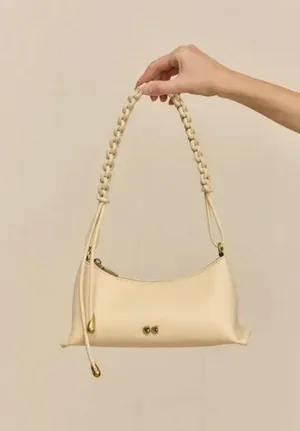 NEW Cult Gaia OSA Shoulder Bag Buttercream Yellow thumbnail 1