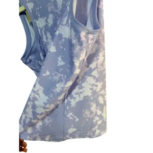 Nike Golf Sleeveless Polo Shirt Tie Dye Dri-Fit Women's XS Purple FZ6891-533 New thumbnail 4