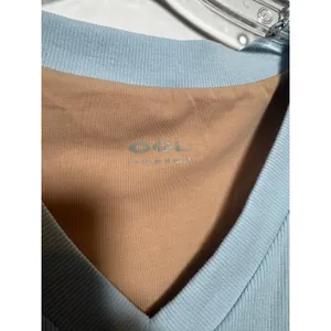 OGL Move Blue Ruched Side Sleeveless Bra Top Brami Size M New thumbnail 4