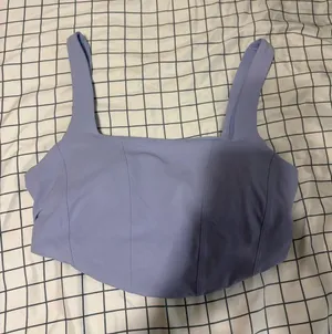 all in motion Lavender Square-Neck Tank Top thumbnail 1