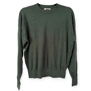 NWT Madewell Drop Shoulder Sweater Merino Wool Women’s Size Small Dark Moss thumbnail 4