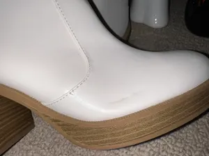 Universal Threads NWT Off-White Tall Ankle Booties thumbnail 8
