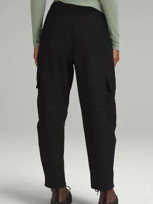 Lululemon Light Utilitech Cargo Pocket High-Rise Pant black sz 28 thumbnail 3