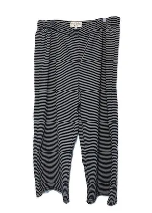 Madewell Texture & Thread Wide Leg Pull On Pant in Stripe Sz M thumbnail 5