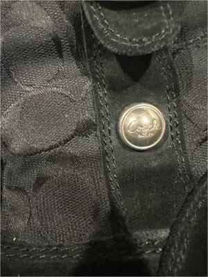 Coach Meyer Signature Suede Winter Boots – Black – Size 6 thumbnail 5