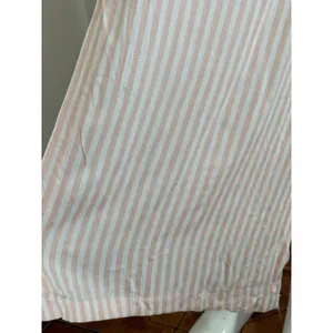 Rococo Striped Viscose Cover Up Dress Size M Long Sleeve Sheer Beach Resort NWT thumbnail 10