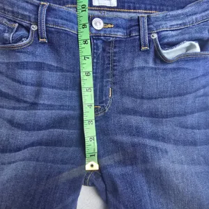 Hudson -1113‎ Krista Ankle Super Skinny Jeans Indigo Blue Stretch Size 32 thumbnail 9
