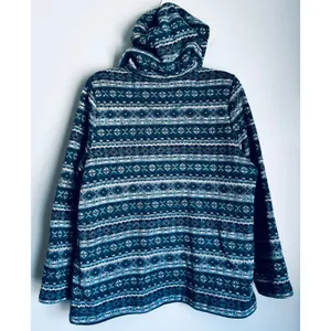 L.L. Bean Sherpa Lined Nordic Fleece Hoodie Jacket Women's Petite Large thumbnail 6