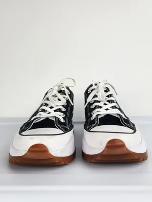 Converse Chuck Taylor Run Star Hike Platform Black White thumbnail 6