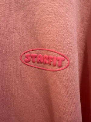 Starfit Puff Logo Hoodie Pink thumbnail 6