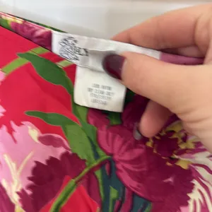Vintage 90s bright floral wrap skirt thumbnail 5