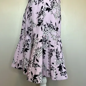 Keepsake x Revolvr Cherished Floral Mini Dress in Lilac Floral New Size Small thumbnail 7