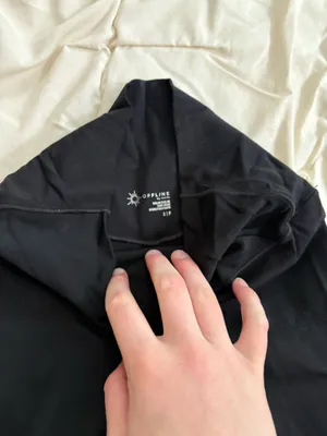 OFFLINE by Aerie Flare Leggings Crossover thumbnail 3