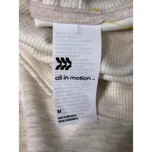 All in Motion Airy‎ Sleek Funnel Neck Pullover Oatmeal Heather Womens Medium NEW thumbnail 7