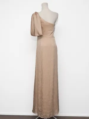 Sachin & Babi - Chelsea Crinkle Satin‎ One-Shoulder Gown thumbnail 3