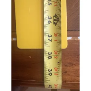 Unbranded Yellow leather statement belt wide Size S/M thumbnail 12