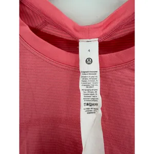 Lululemon Swiftly Tech Long Sleeve Crew Women 4 Pink Seamless Active Gorpcore thumbnail 3