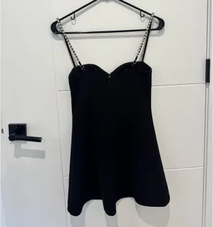 Majorelle Mini Dress Revolve Black thumbnail 3