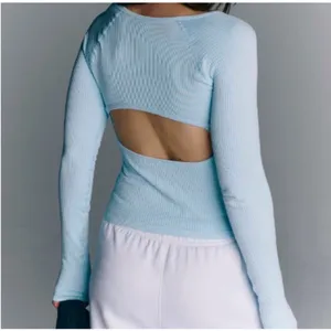 NWT FREE PEOPLE | FP Movement Arctic Snow Bail Out‎ Long Sleeve Layer Top M/L thumbnail 2