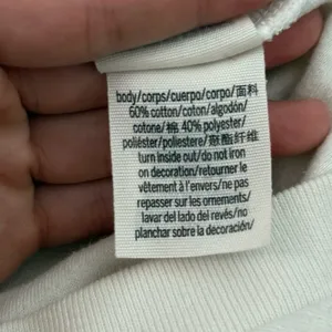 PINK Victoria’s Secret white fleece varsity sweatshirt thumbnail 5