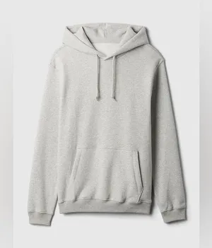 Gap vintage soft relaxed hoodie in grey thumbnail 1
