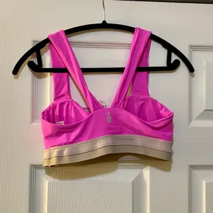 FP Movement by Free People Pink and Tan Top thumbnail 2
