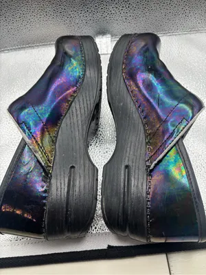 Dansko Professional Slip-On Clogs Size 37 US 6.5-7 Iridescent Nurse Shoes thumbnail 5