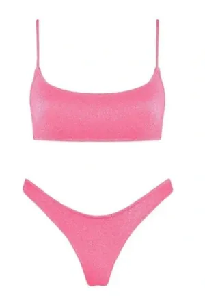 Triangl Swimwear Mica Pitaya Sparkle (top small ++, bottom small) thumbnail 1