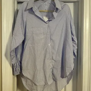 Stylish Striped Button thumbnail 1