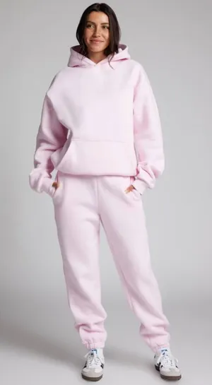 NWT Comfrt Minimalist Sweatpants in Pale Pink thumbnail 1