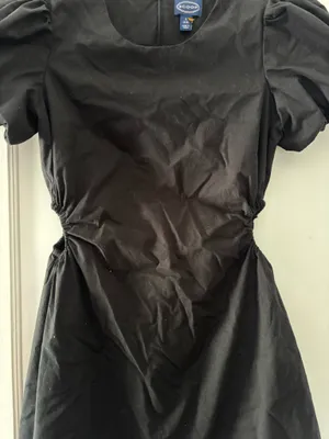 Y2K Black Poplin Dress thumbnail 3
