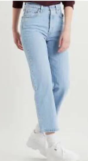 Levi's Light Blue Straight Leg Women's Jeans thumbnail 1