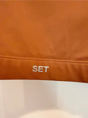 SET‎ ACTIVE Sportbody Cropped Tank In Burnt Orange size Large thumbnail 3