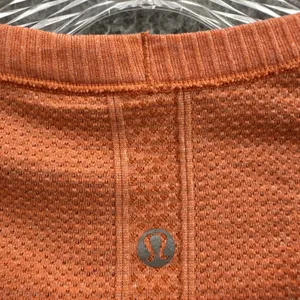 Lululemon Swiftly Short Sleeve Shirt Top Orange‎ Athletic Running Gym Women's 8 thumbnail 6