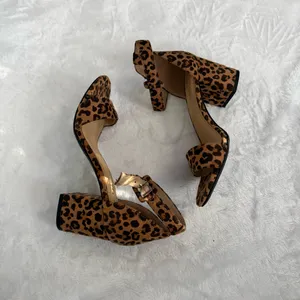 SHEIN Leopard Print Block Heels thumbnail 3