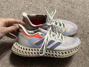 adidas Wmns 4DFWD 2‎ 'Silver Violet Blue Dawn' HP7646 Size 7.5 Used thumbnail 1