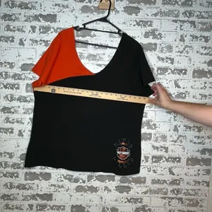 Harley Davidson | women off the shoulder vneck top thumbnail 8