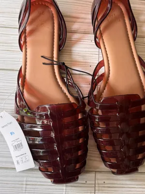 Time and Tru Women's Huarache Jelly Sandals Flats Sz 9.5 NWT thumbnail 10