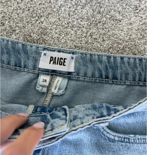 Paige Denim Skirt Mini thumbnail 3