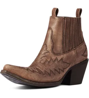 Ariat Scarlet cowboy ankle boot- discontinued thumbnail 1
