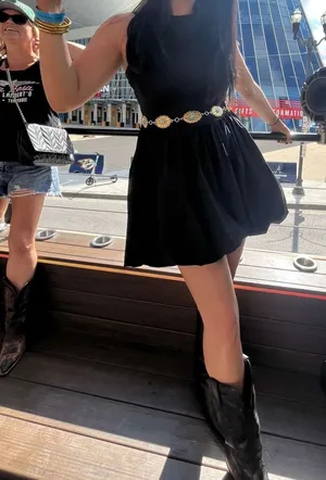 black bubble dress Size M thumbnail 1