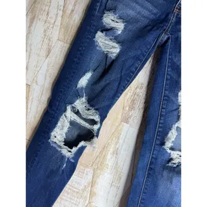 American Eagle Super Stretch X Jegging Distressed Holes Jeans Womens‎ 6 Regular thumbnail 3