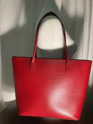 kate spade Red Smooth Leather Sawyer Street Tory Tote with Charm thumbnail 5