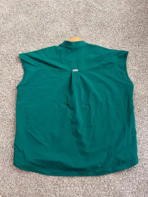 Rafaela Oversized Scrub Тоp Green Sz Large thumbnail 2