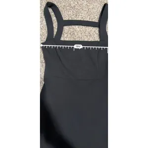 Selfie Leslie Womens Black High Low Ruffle Open Back Cocktail Dress Size Medium thumbnail 7